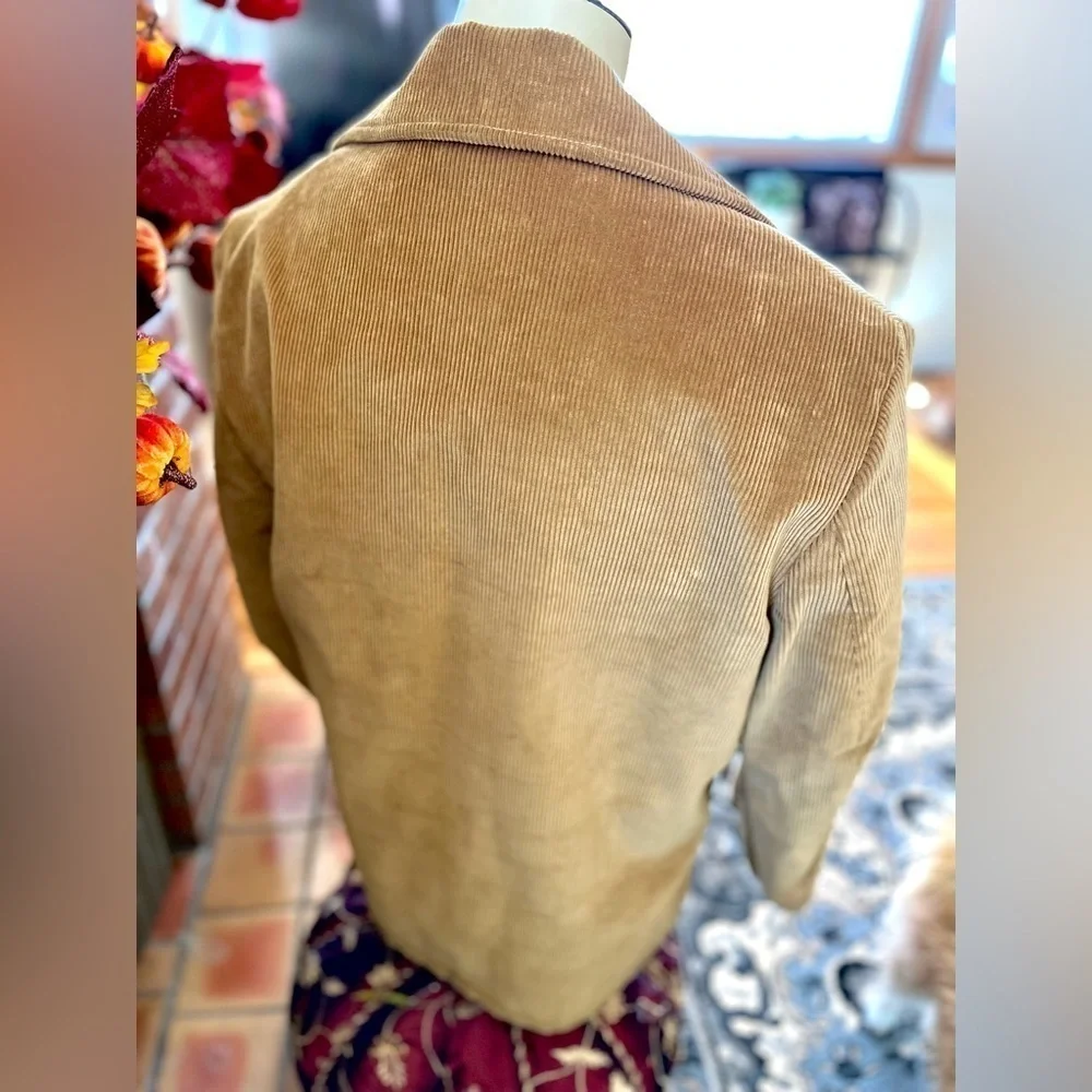 VINTAGE CORDUROY JACKET WITH PLUSH LINING - Picture 7 of 11